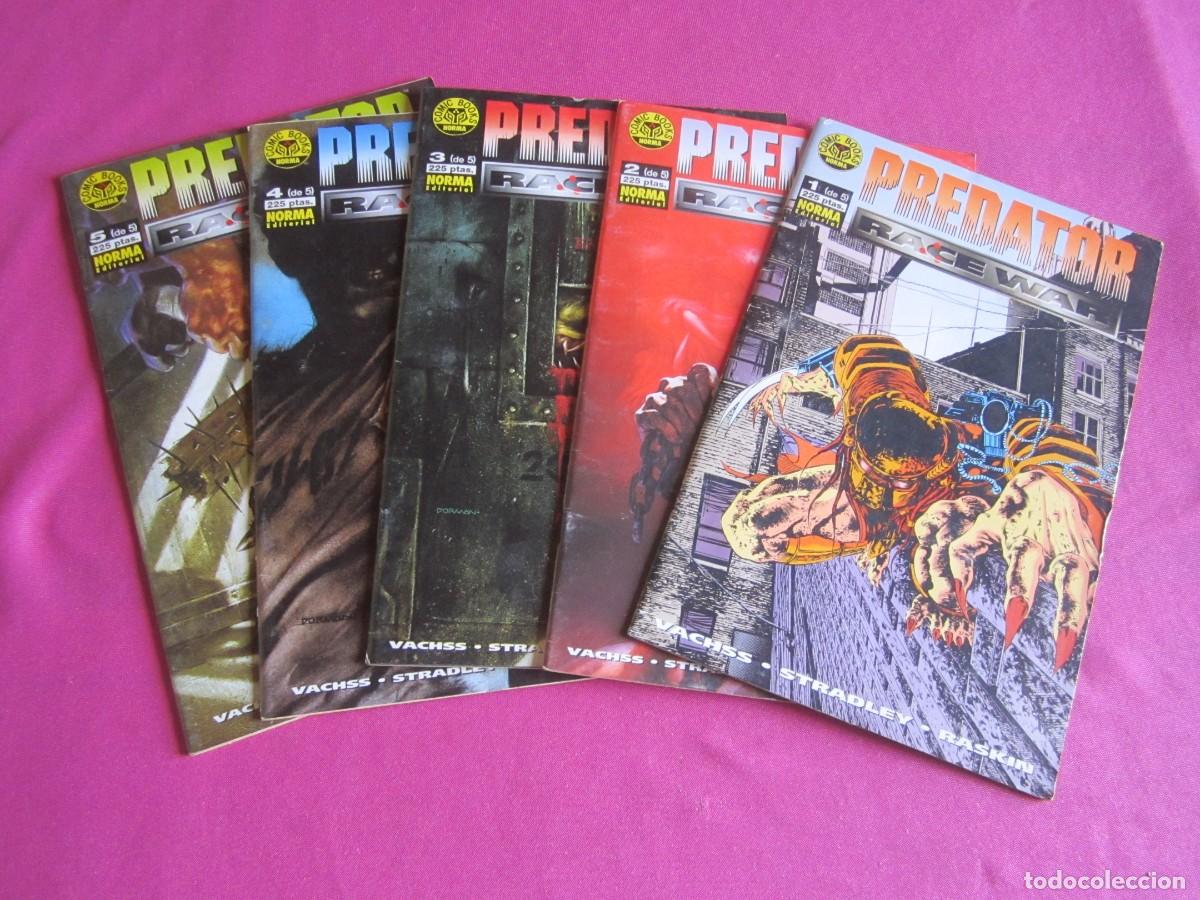 Tebeos: PREDATOR RACE WAR 5 COMPLETA NORMA L43 C48 - Foto 3