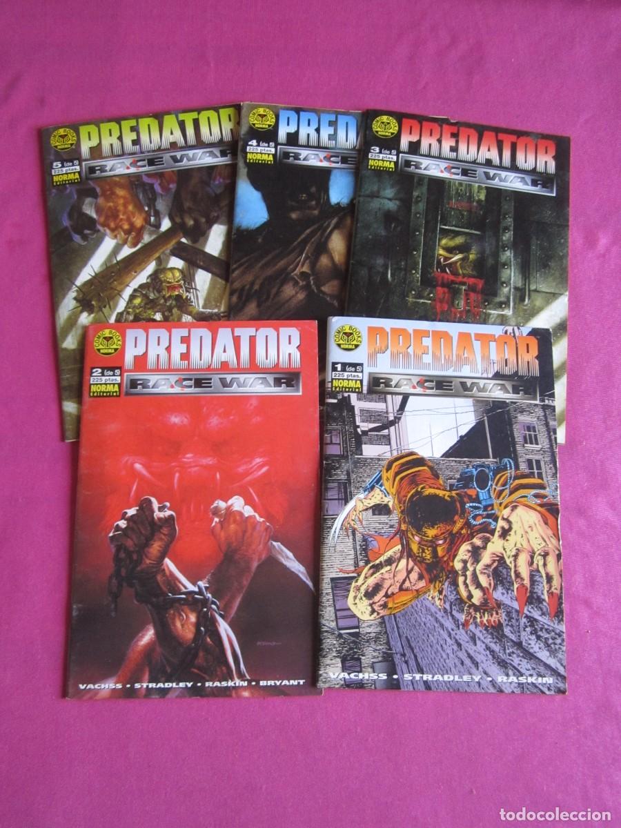 Tebeos: PREDATOR RACE WAR 5 COMPLETA NORMA L43 C48 - Foto 5