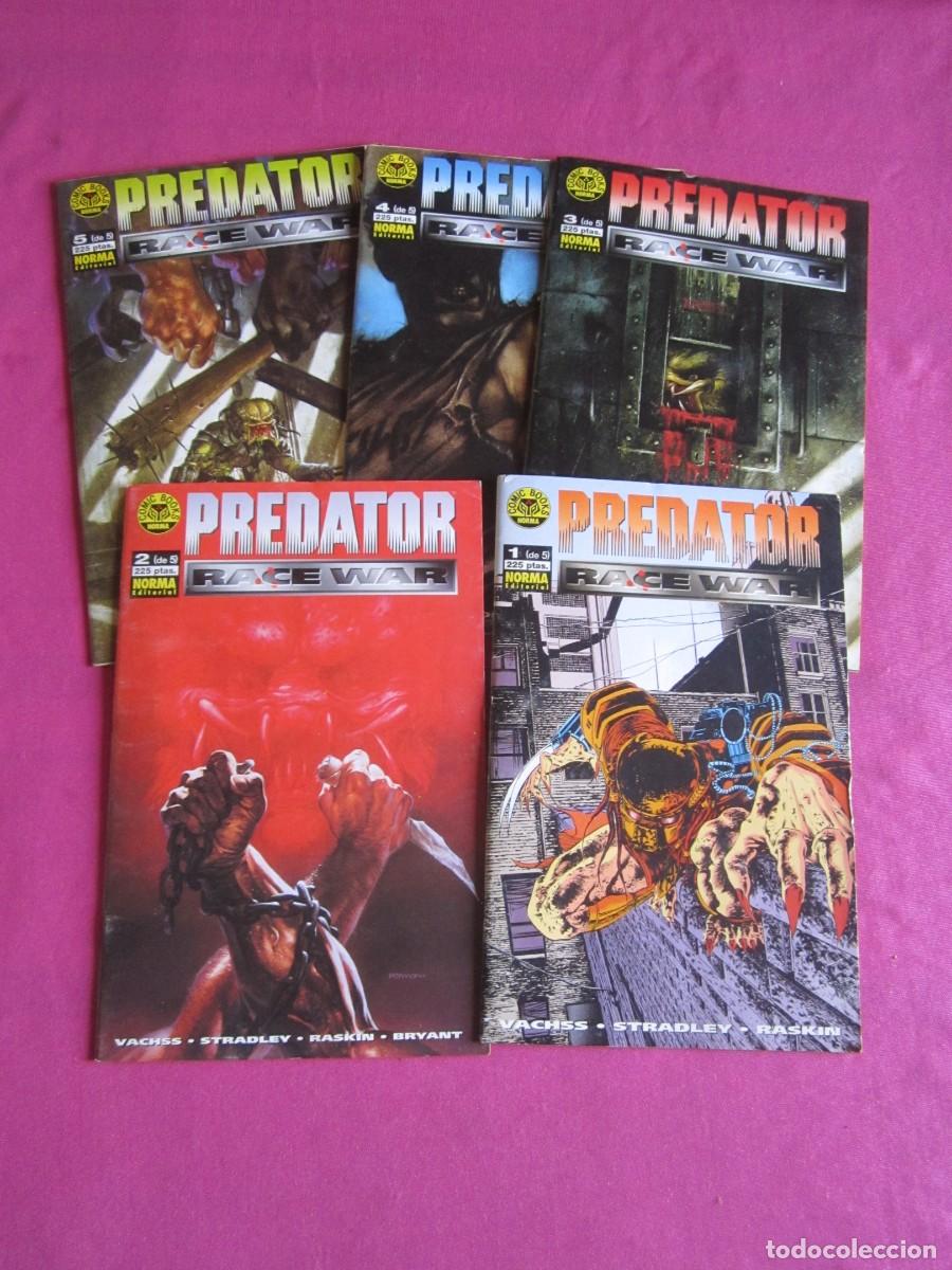 Tebeos: PREDATOR RACE WAR 5 COMPLETA NORMA L43 C48 - Foto 6