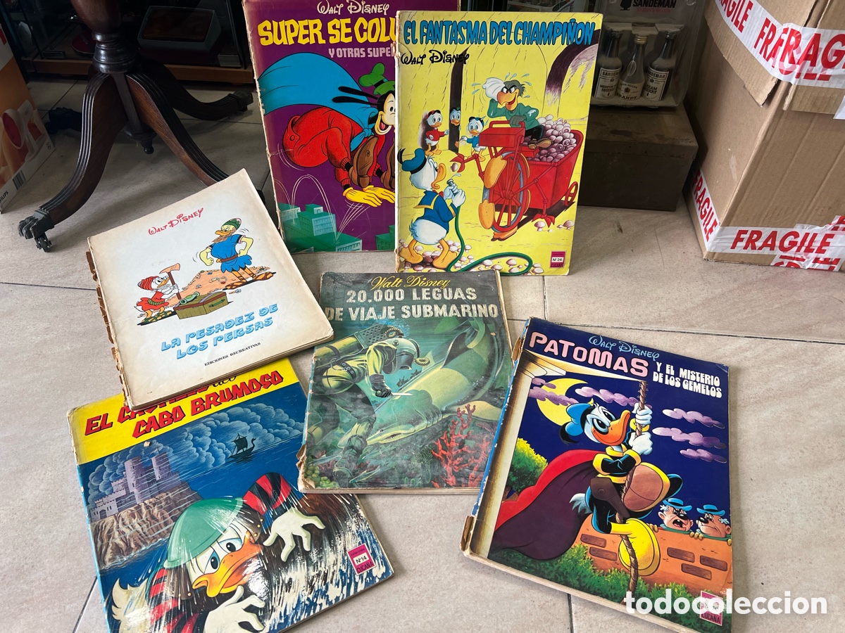 Tebeos: Lote de 6 tebeos Walt Disney - Foto 1