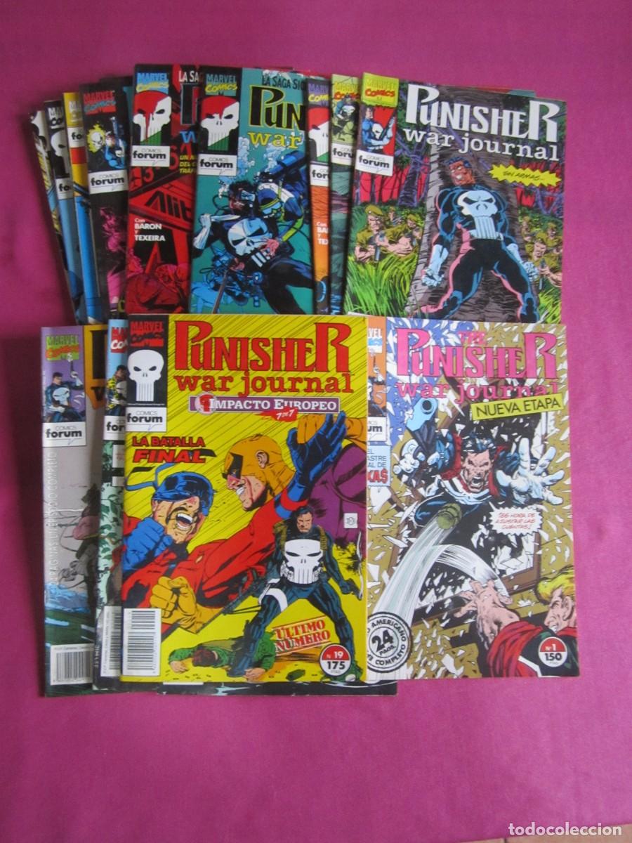 Tebeos: PUNISHER WAR JOURNAL 19 COMPLETA A FALTA DE 6 FORUM L13 2 FOTOS