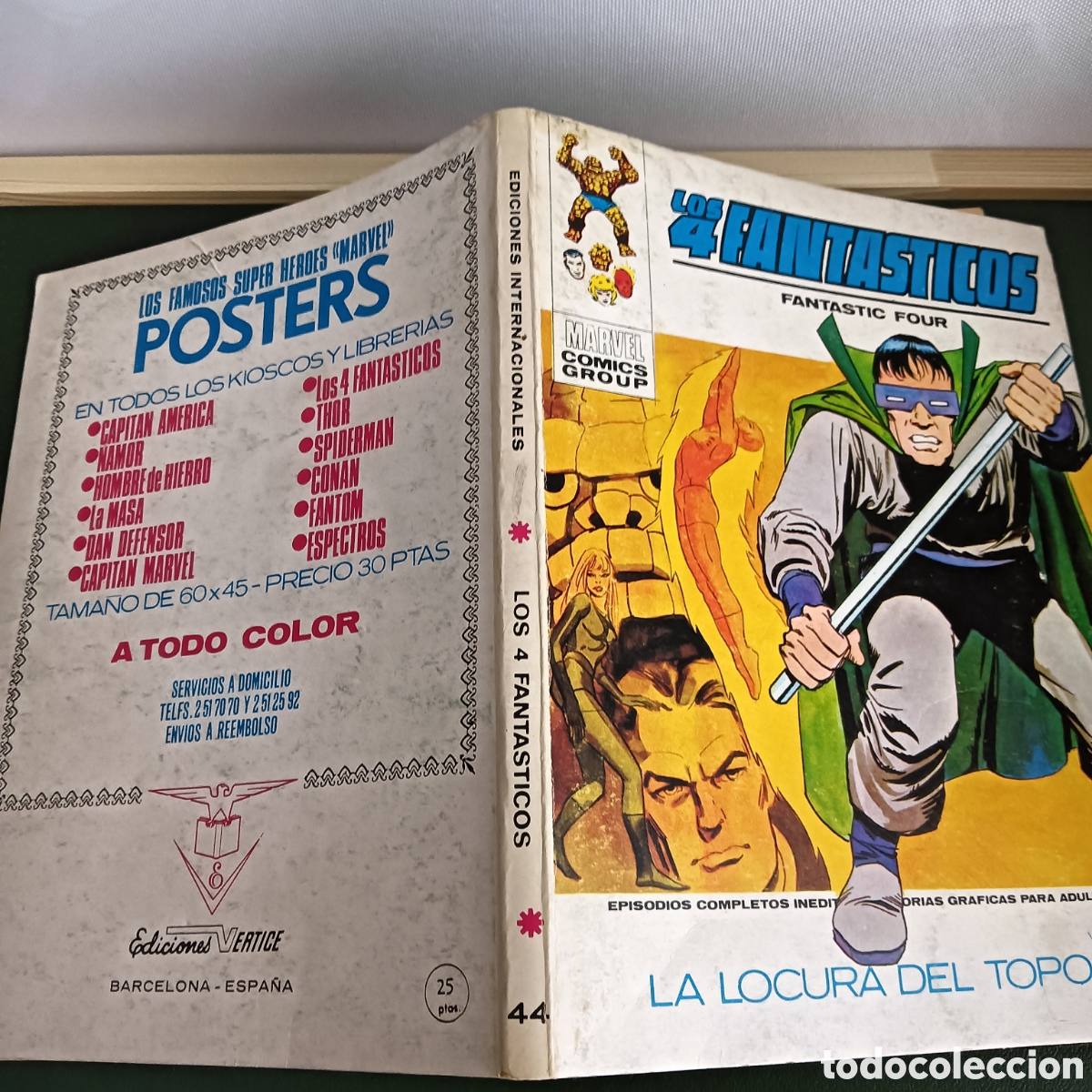 Tebeos: LOS 4 FANT&Aacute;STICOS N&Uacute;M-44 TACO - Foto 2