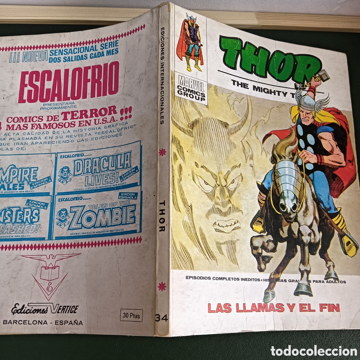 Tebeos: THOR N&Uacute;M-34 TACO EN BUEN estado - Foto 3