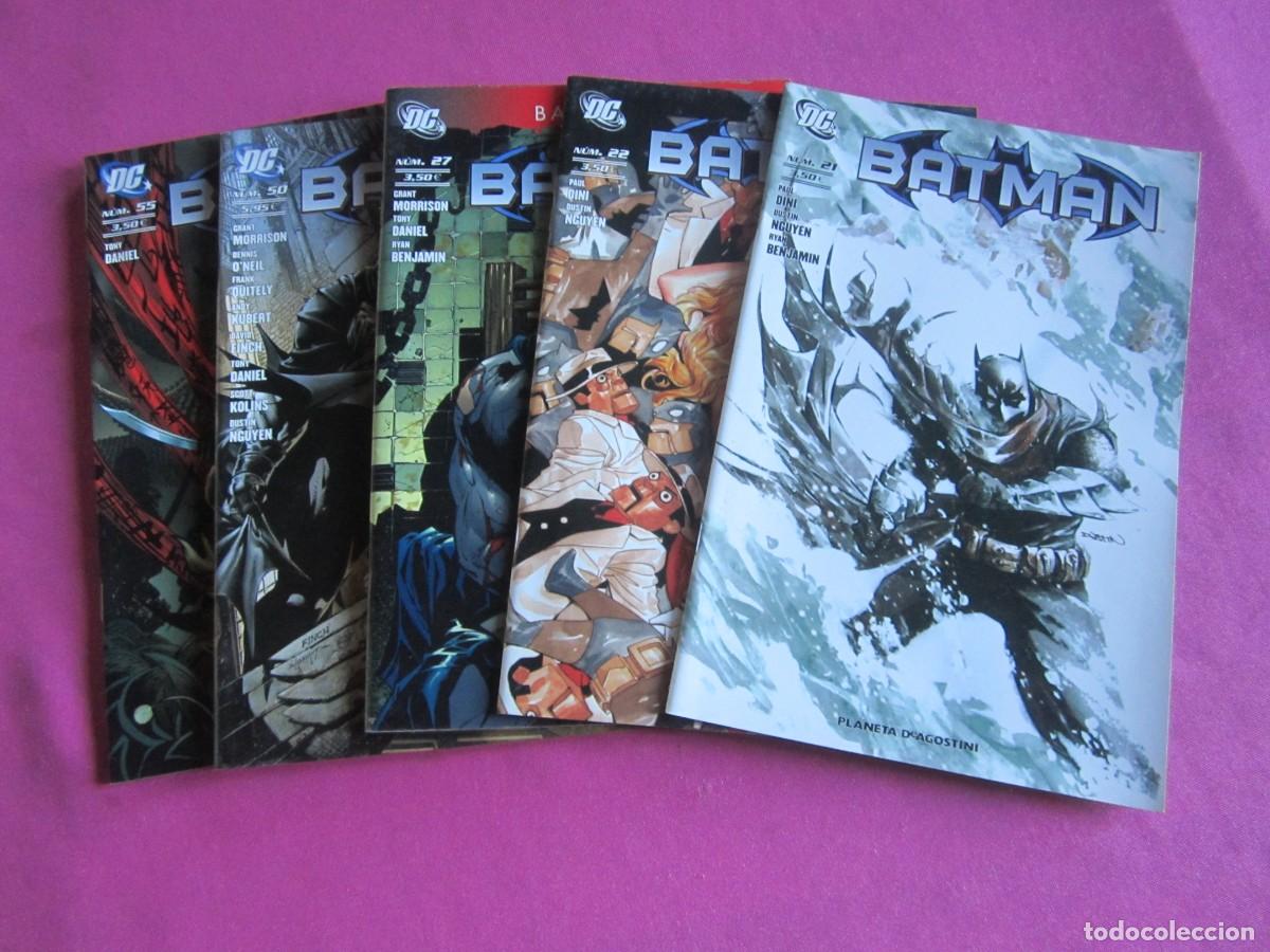 Tebeos: BATMAN 21 22 27 55- VOL 2 DE 60 COMPLETA PLANETA L14 72