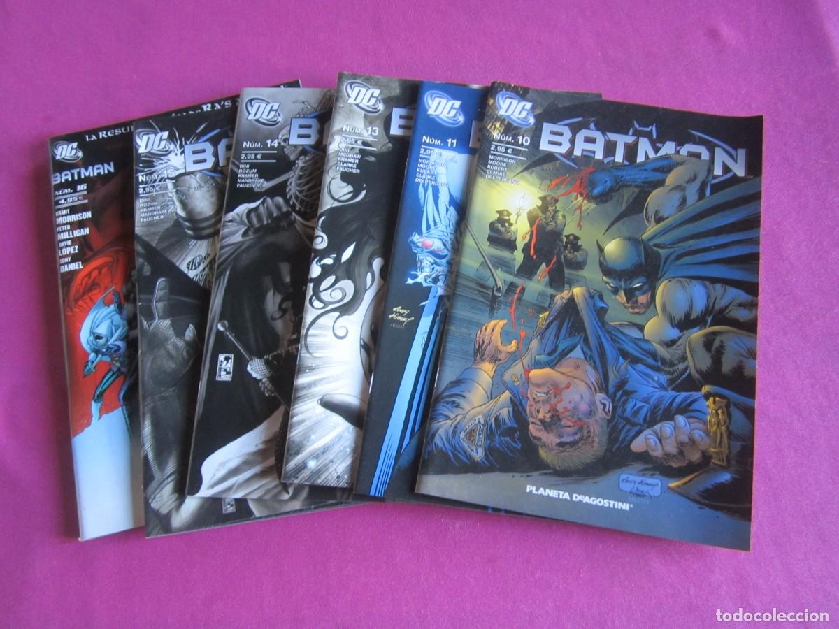 Tebeos: BATMAN 10 11 13 14 15 16 VOL 2 DE 60 PLANETA L14 72