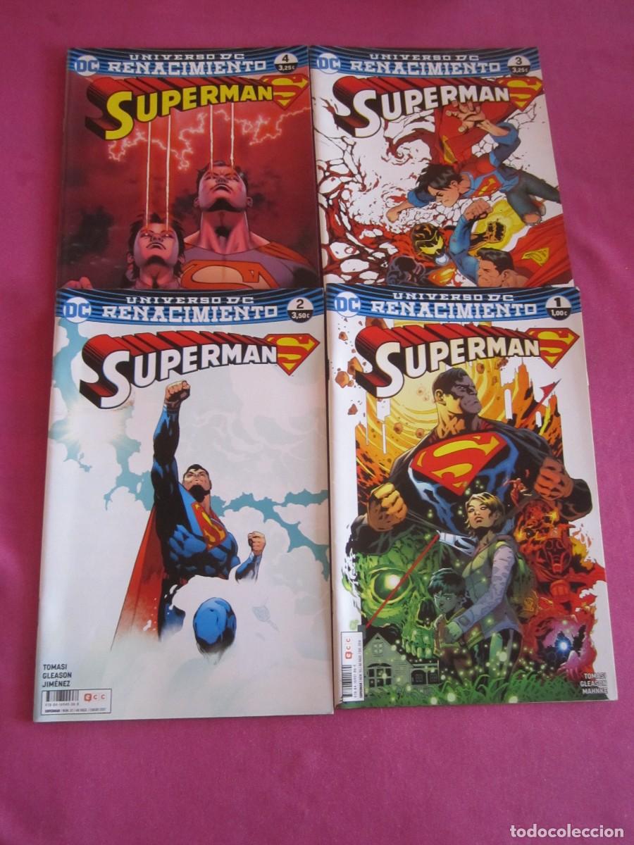 Tebeos: SUPERMAN RENACIMIENTO 1 2 3 4-ECC L1C6 - Foto 1