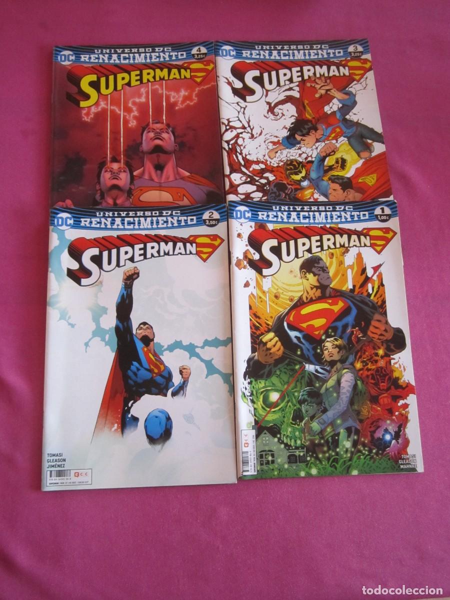 Tebeos: SUPERMAN RENACIMIENTO 1 2 3 4-ECC L1C6 - Foto 3
