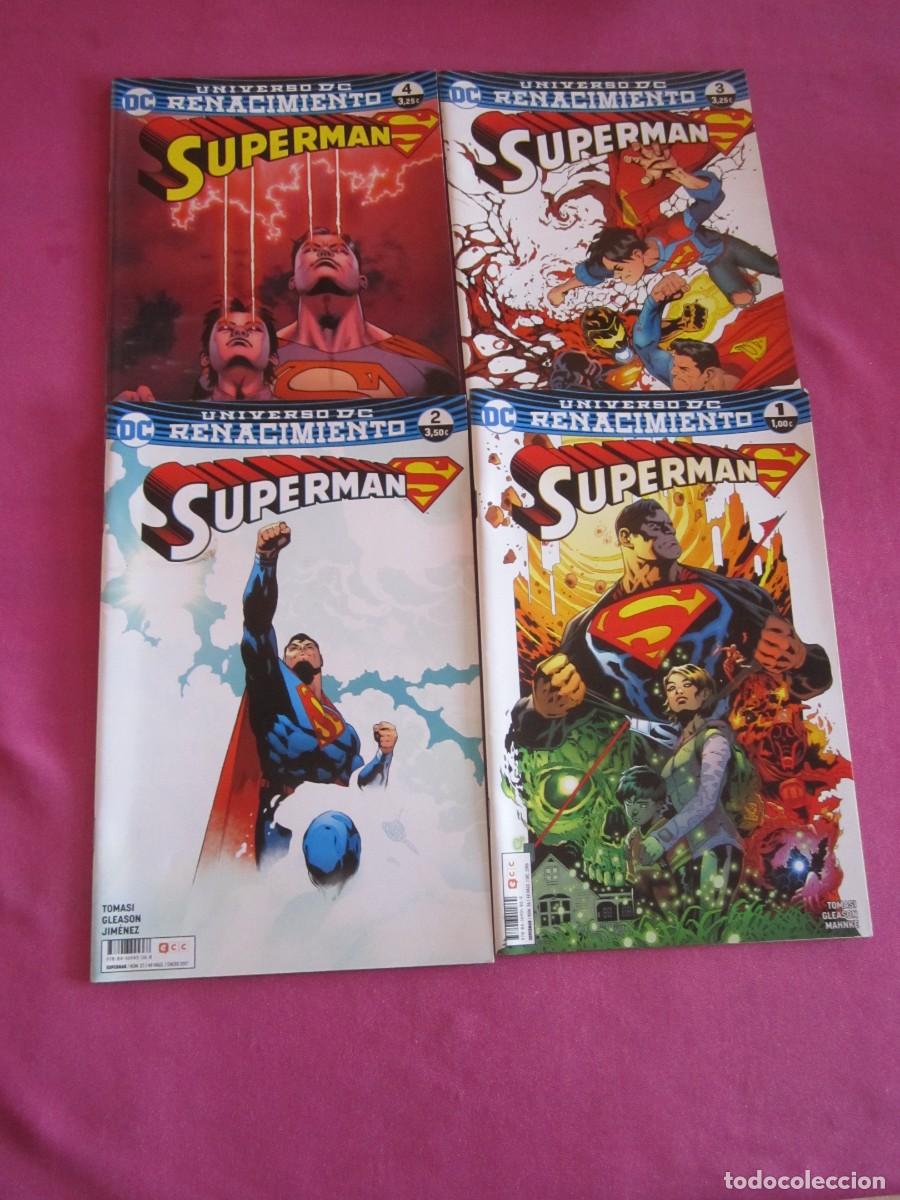 Tebeos: SUPERMAN RENACIMIENTO 1 2 3 4-ECC L1C6 - Foto 5