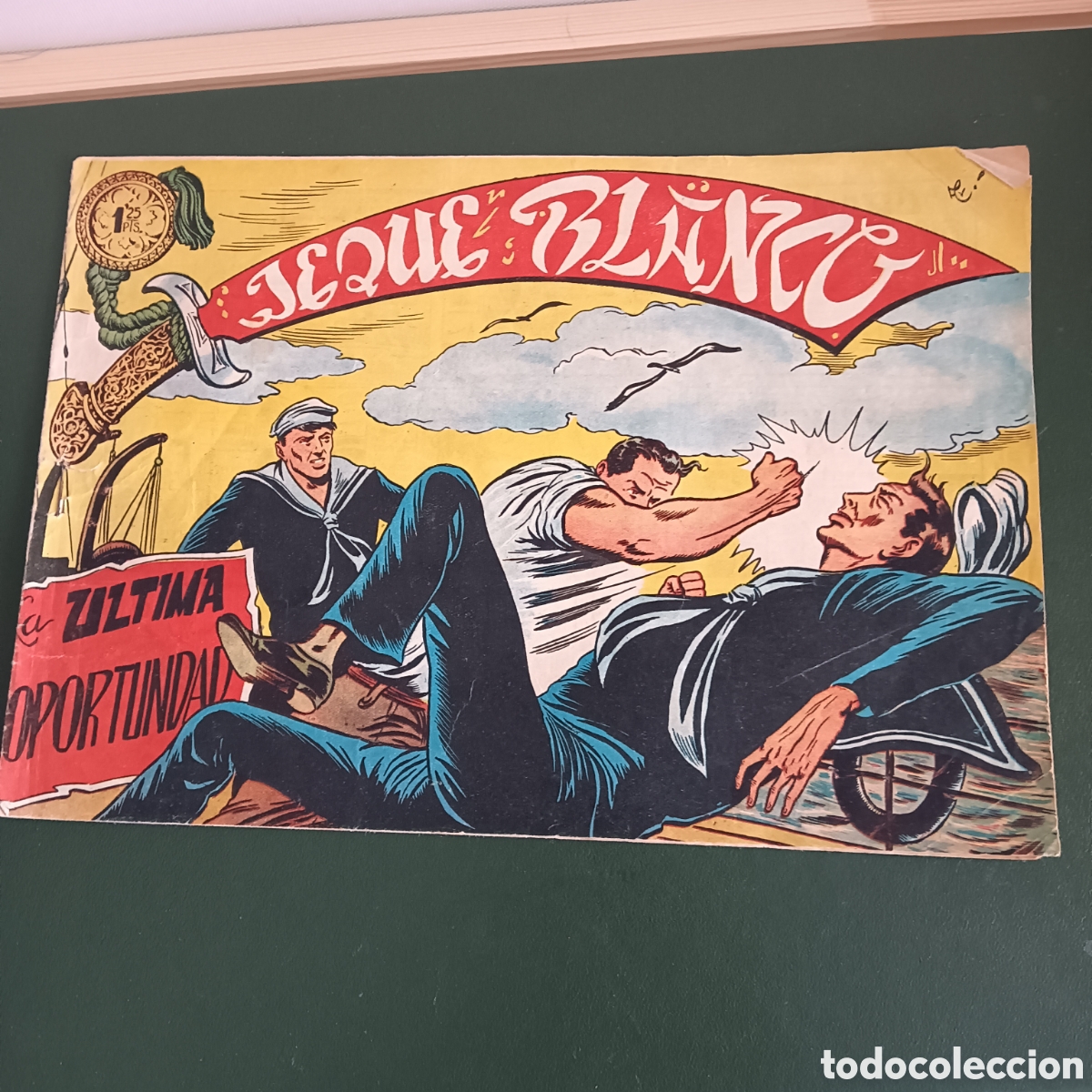 Tebeos: JEQUE BLANCO N&Uacute;M-54. ORIGINAL - Foto 1