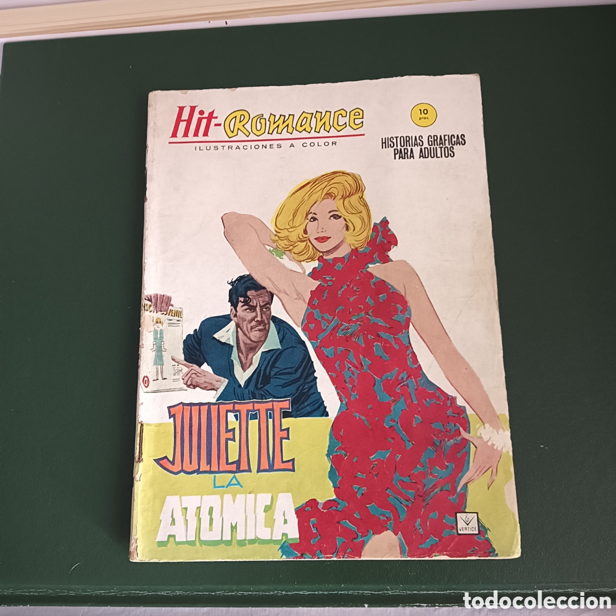 Tebeos: HIT-ROMANCE N&Uacute;M-3 VERTICE GRAPA - Foto 1