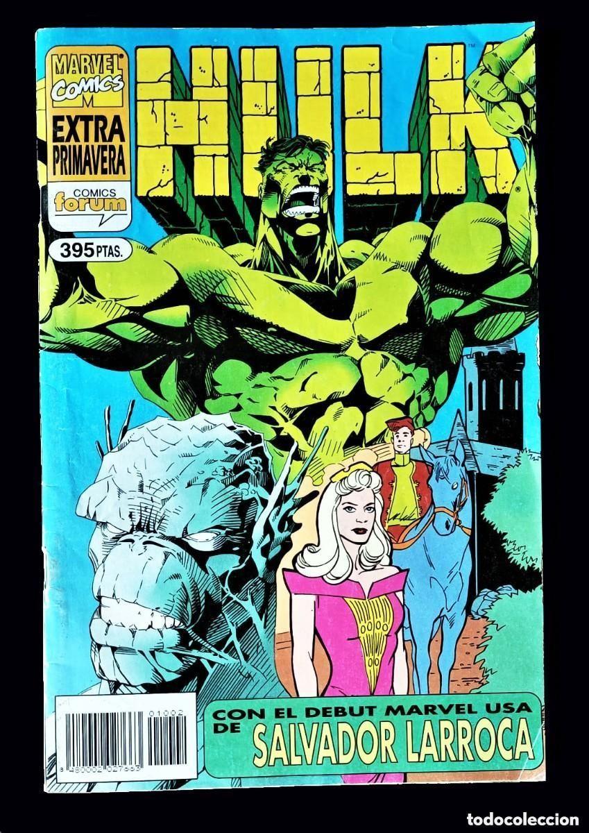 Tebeos: BUEN ESTADO - HULK: EXTRA PRIMAVERA - FORUM (1995) - Foto 1