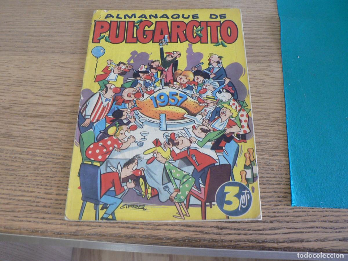 Tebeos: PULGARCITO ALMANAQUE DE 1957 - Foto 1
