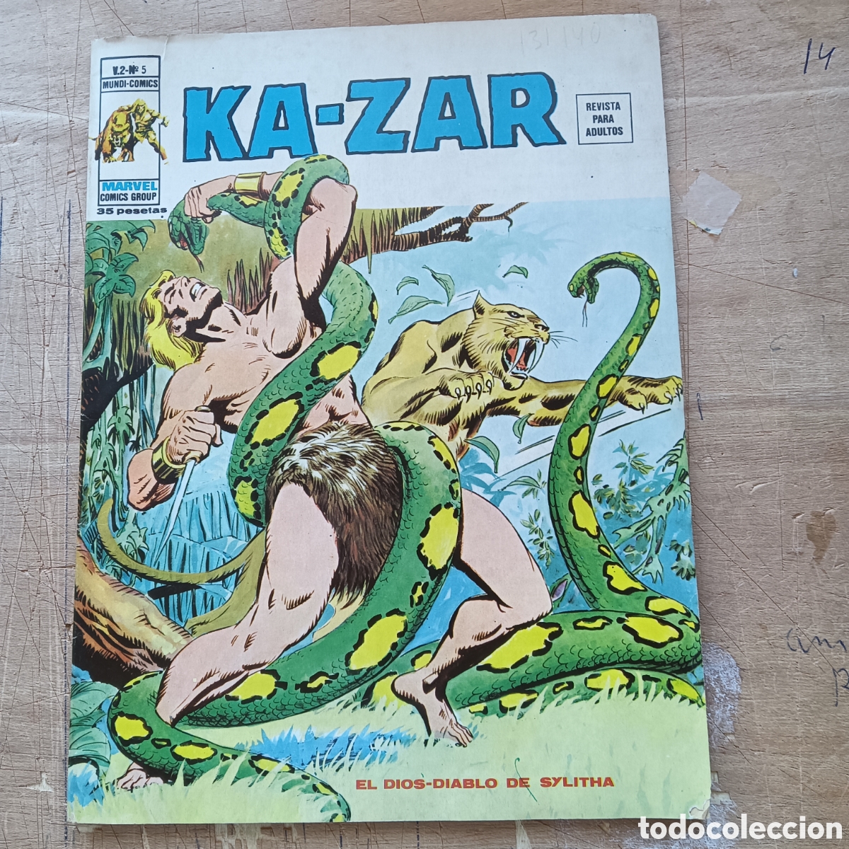 Tebeos: KA-ZAR V2 V&Eacute;RTICE - Foto 1
