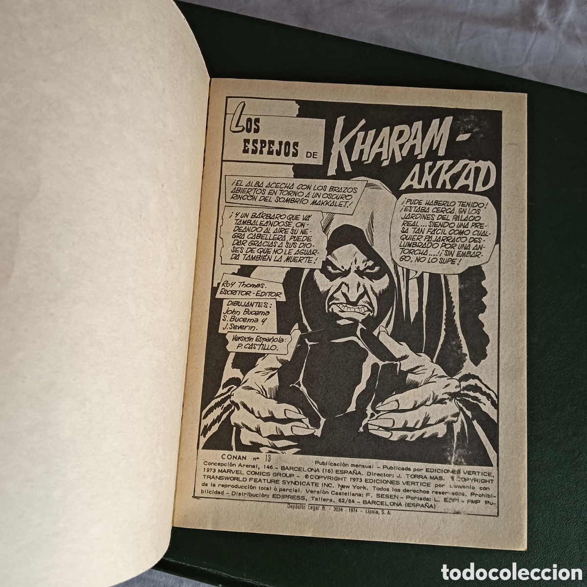 Tebeos: CONAN N&Uacute;M 13 TACO EN BUEN ESTADO - Foto 2