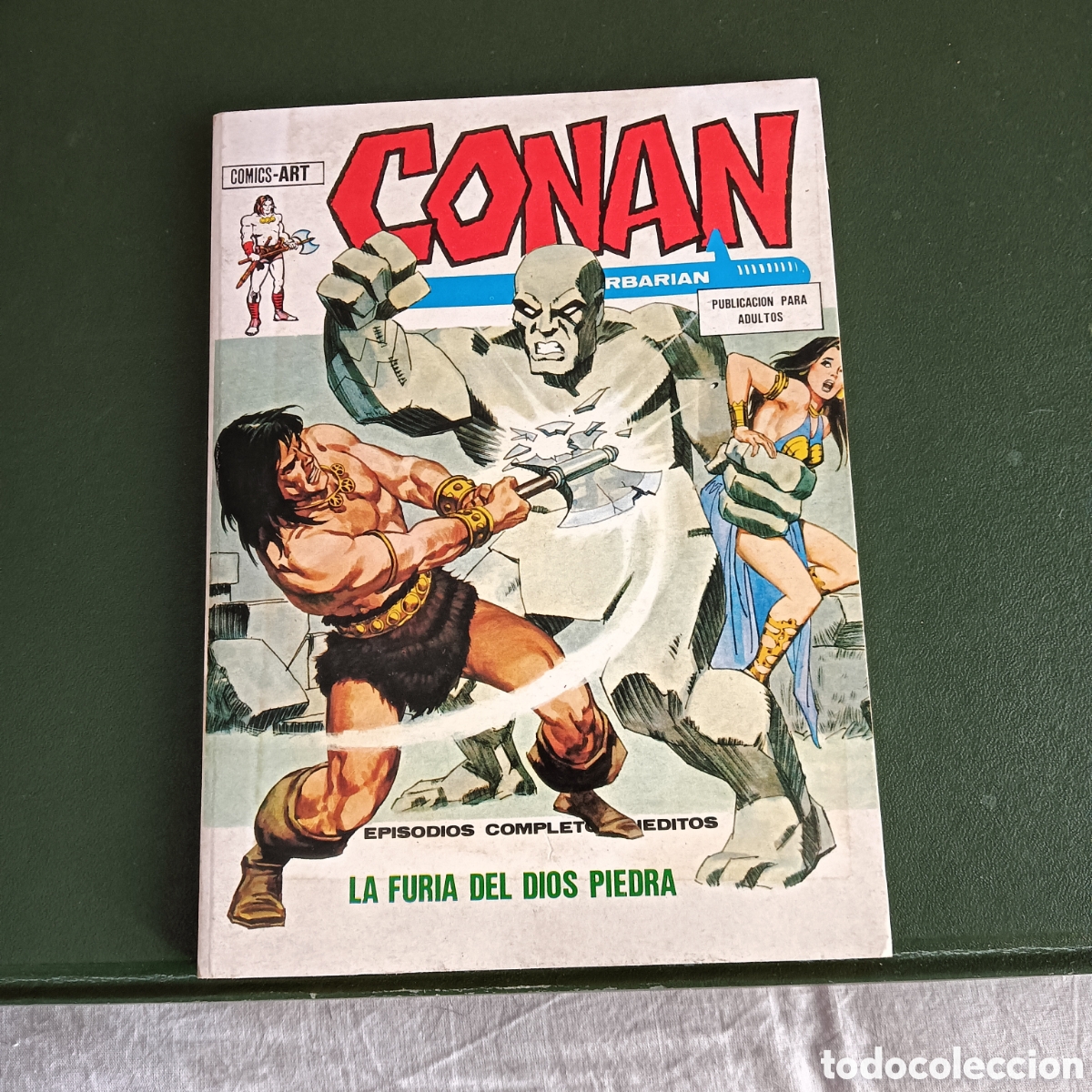 Tebeos: CONAN N&Uacute;M-18 TACO EN BUEN ESTADO - Foto 1