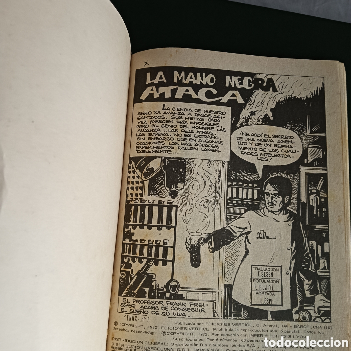 Tebeos: TENAX TACO N&Uacute;M 5 EN BUEN ESTADO - Foto 3