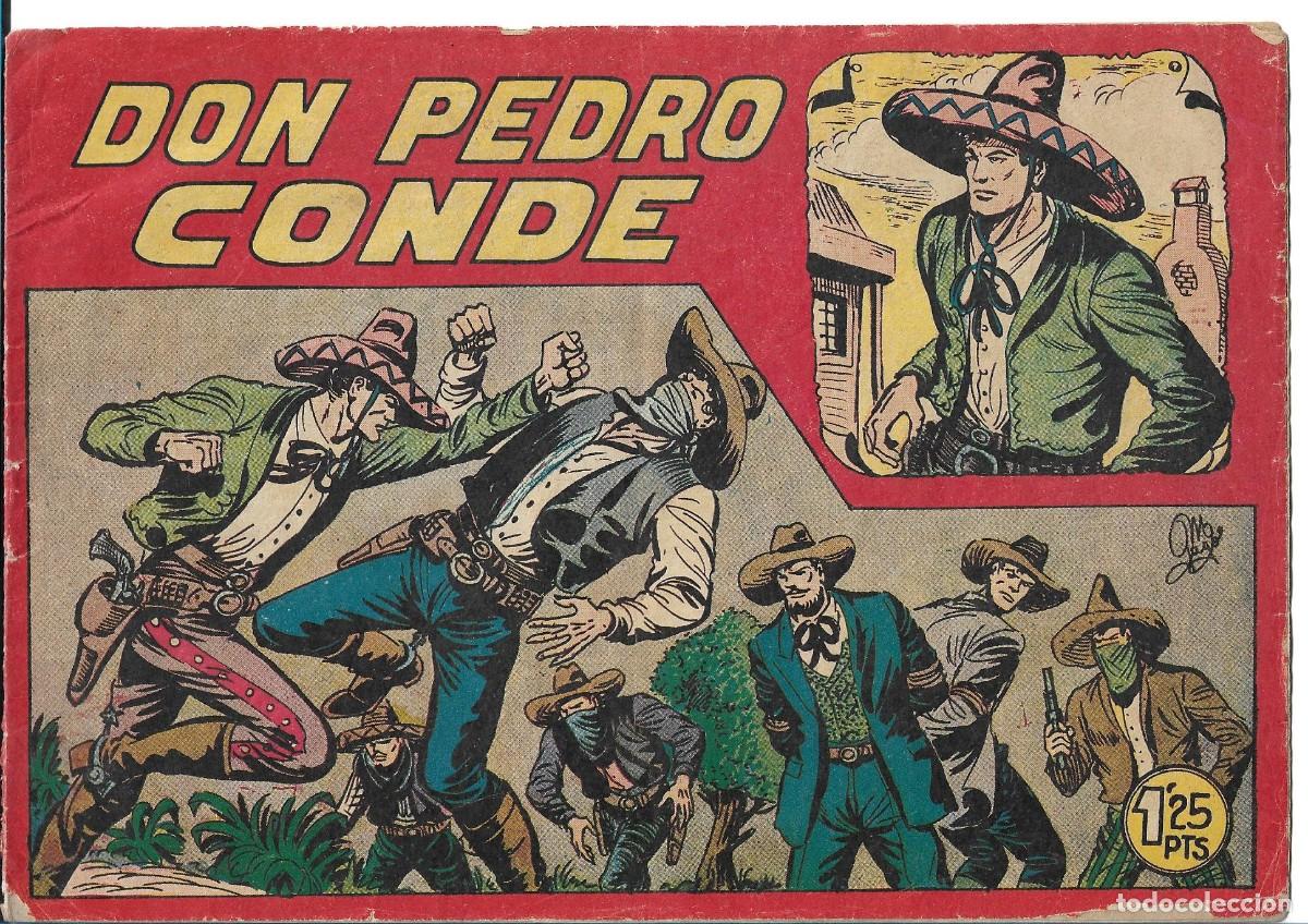 Tebeos: DON PEDRO CONDE - ORIGINAL - COMPLETA + ALMANAQUE - Foto 1