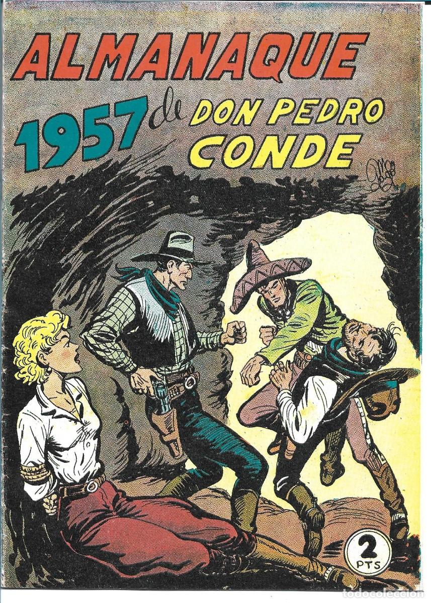 Tebeos: DON PEDRO CONDE - ORIGINAL - COMPLETA + ALMANAQUE - Foto 2