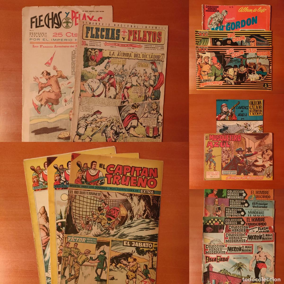 Tebeos: Lote tebeos comics antiguos - Foto 1