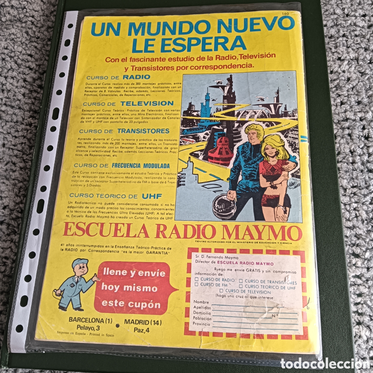 Tebeos: EL JABATO COLOR N&Uacute;M-160-1 &Eacute;POCA - Foto 2