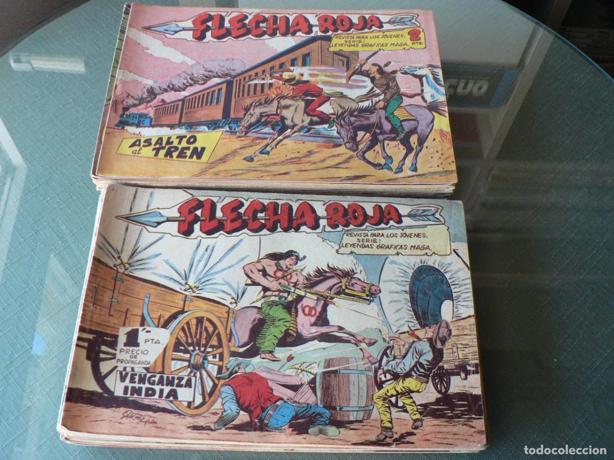 Tebeos: COLECCION DE FLECHA ROJA - Foto 1
