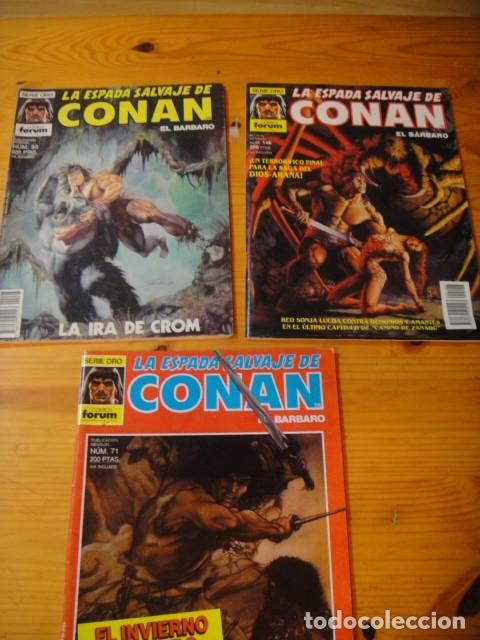 Tebeos: conan - lote de 27 comic - Foto 8