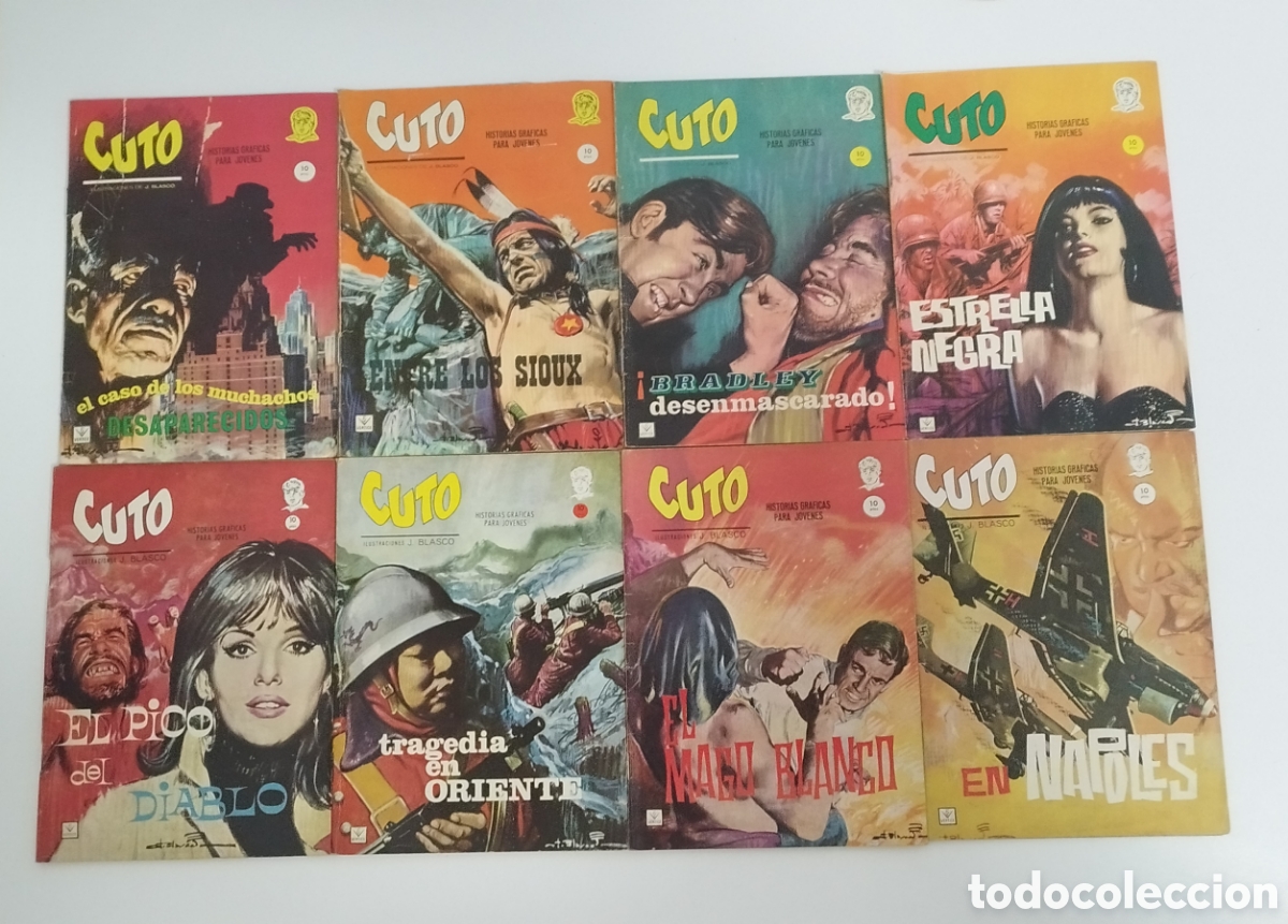 Tebeos: Cuto (1965 ) Colecci&oacute;n completa! # 1 al 8 - Foto 1