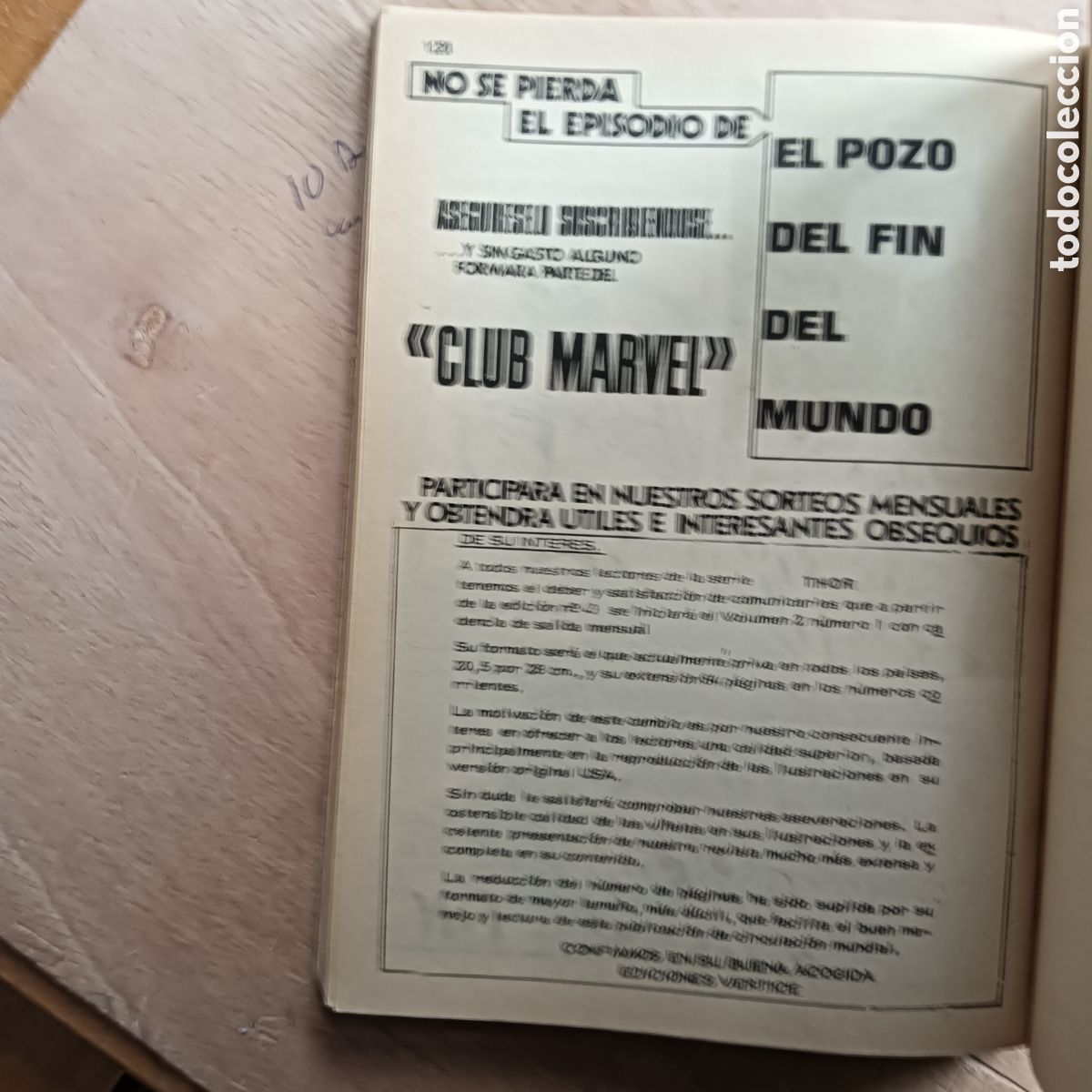 Tebeos: THOR N&Uacute;M-42 EXCELENTE ESTADO &Uacute;LTIMO - Foto 4