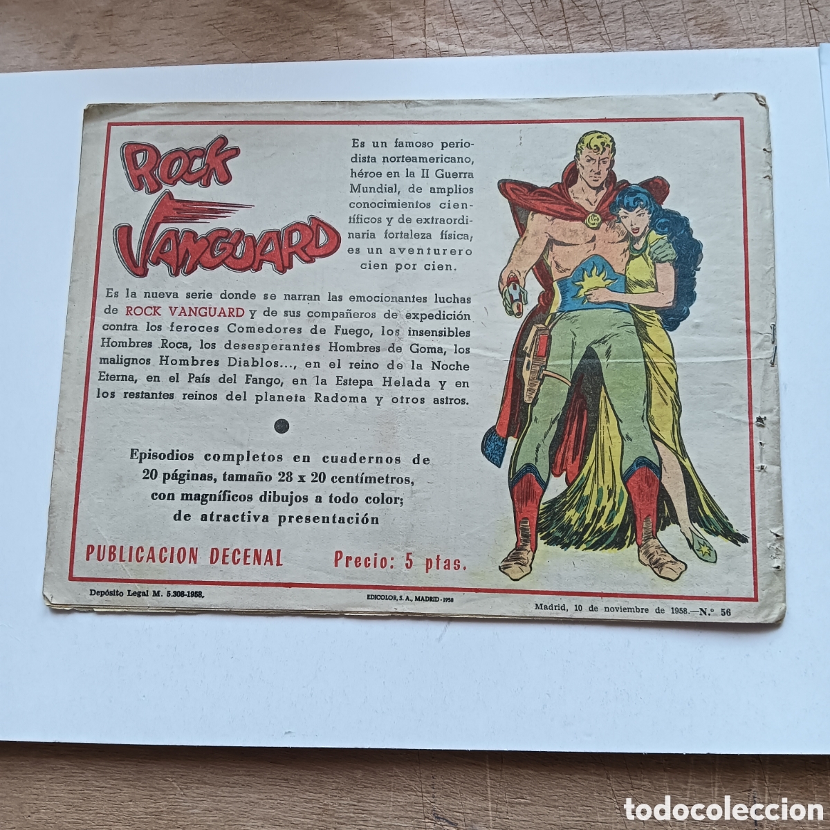 Tebeos: MENDOZA COLT N&Uacute;M -56 ORIGINAL - Foto 2