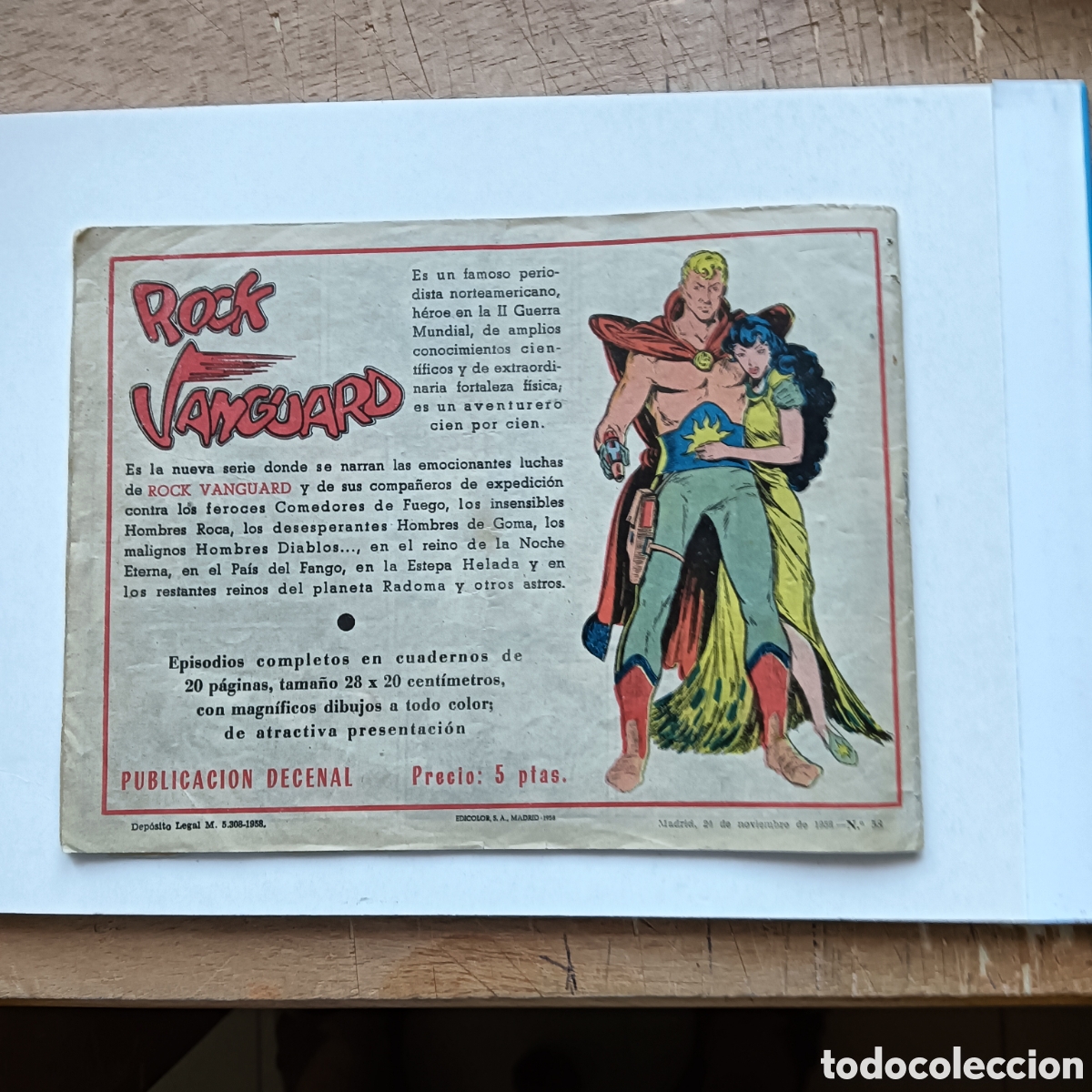 Tebeos: MENDOZA COLT N&Uacute;M --58 ORIGINAL - Foto 2