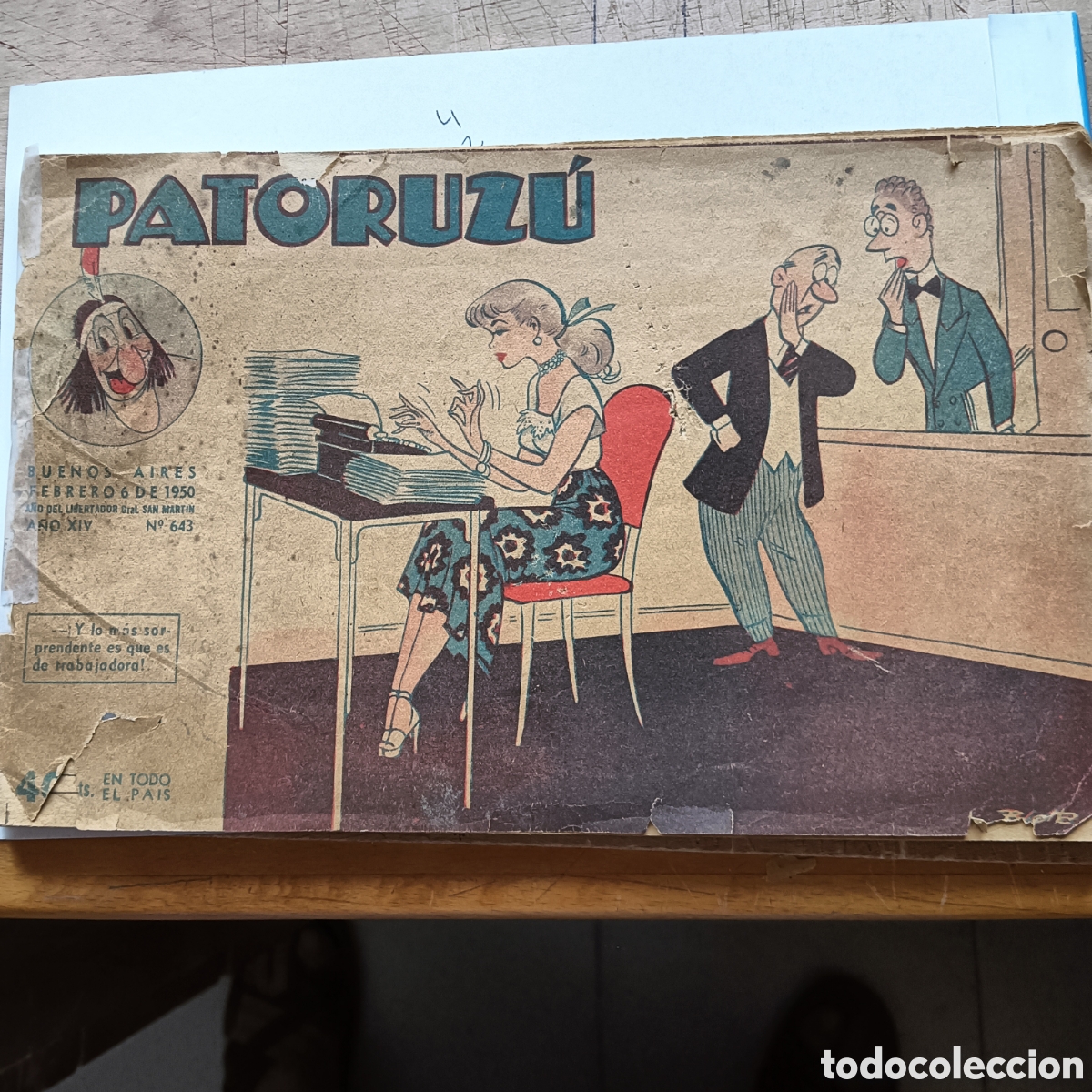 Tebeos: PATORUZU NUM -643 ARGENTINA 1950 - Foto 1