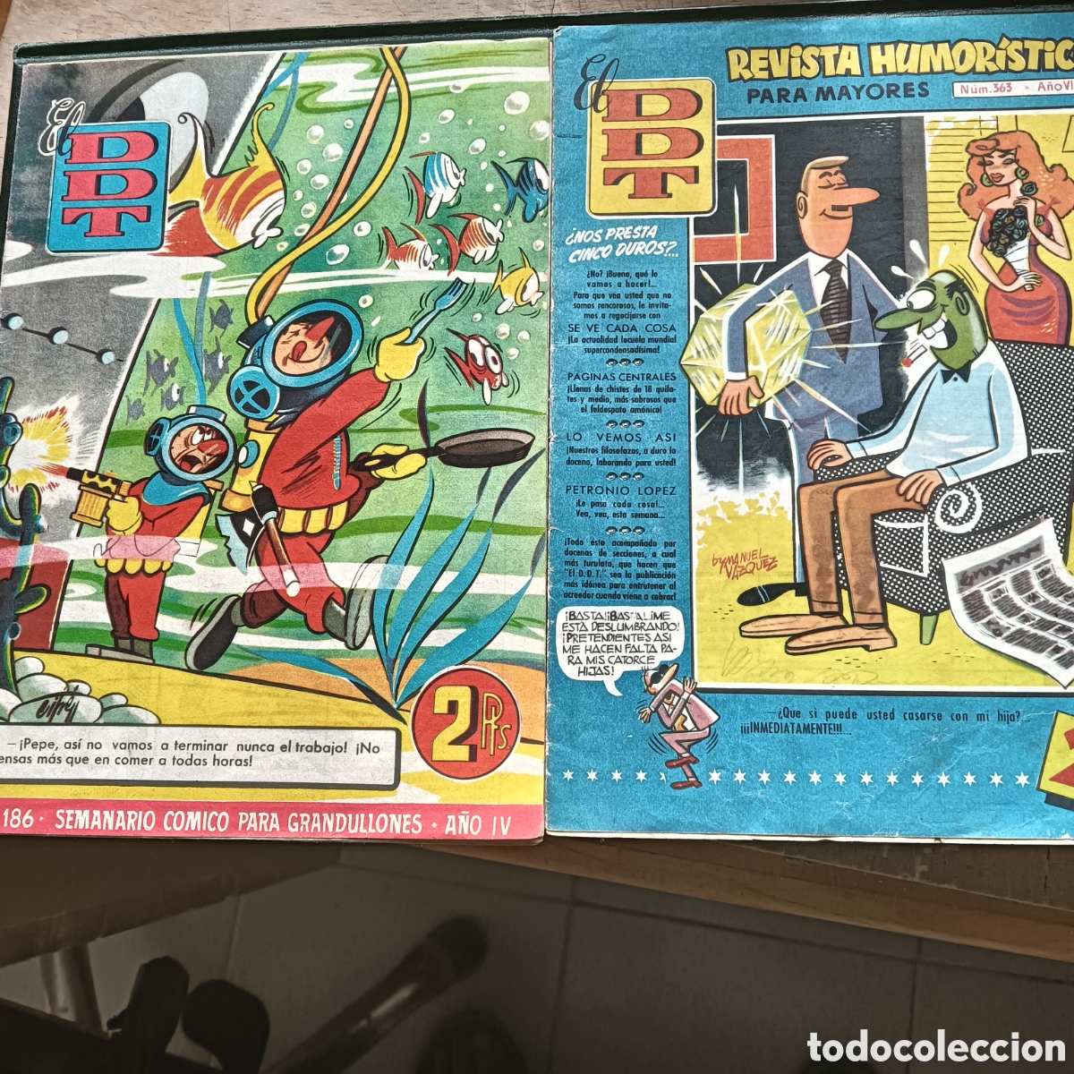 Tebeos: EL DDT N&Uacute;M-186-363 EN BUEN ESTADO - Foto 1