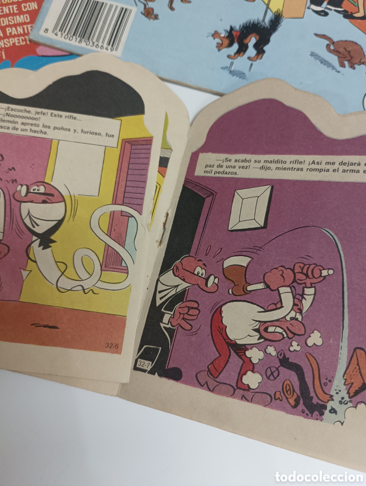 Tebeos: Pantera rosa. Zipi zape y mortadelo y filemon - Foto 2