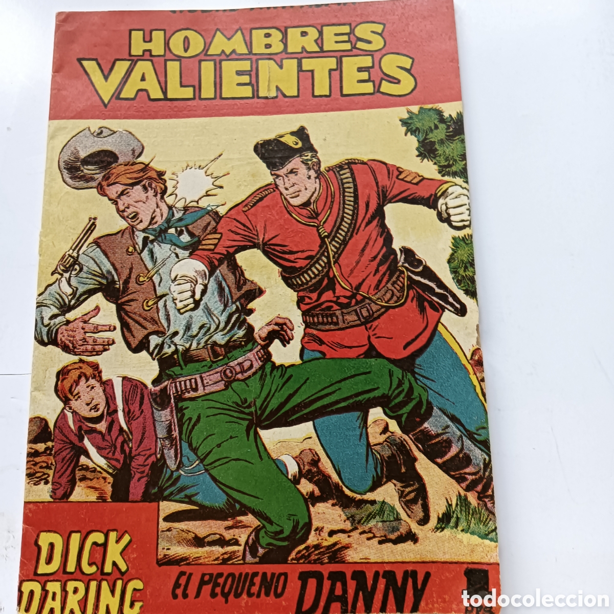 Tebeos: HOMBRES VALIENTES DICK DARING N&Uacute;M-8 ORIGINAL - Foto 1
