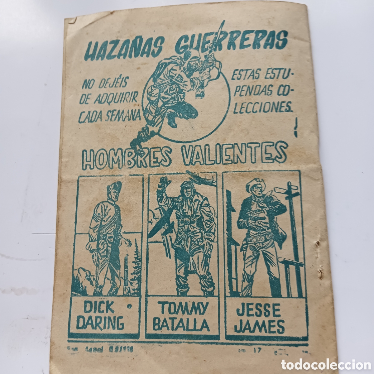Tebeos: HOMBRES VALIENTES KIT CARSON NUM-17 ORIGINAL - Foto 2