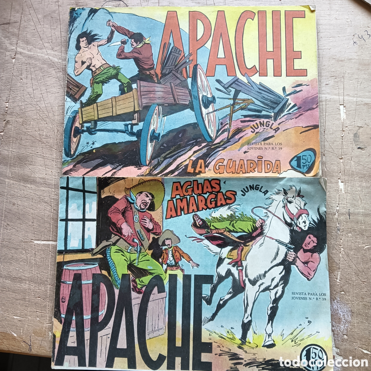 Tebeos: APACHE N&Uacute;M-22-25 EDI.MAGA ORIGINAL - Foto 1