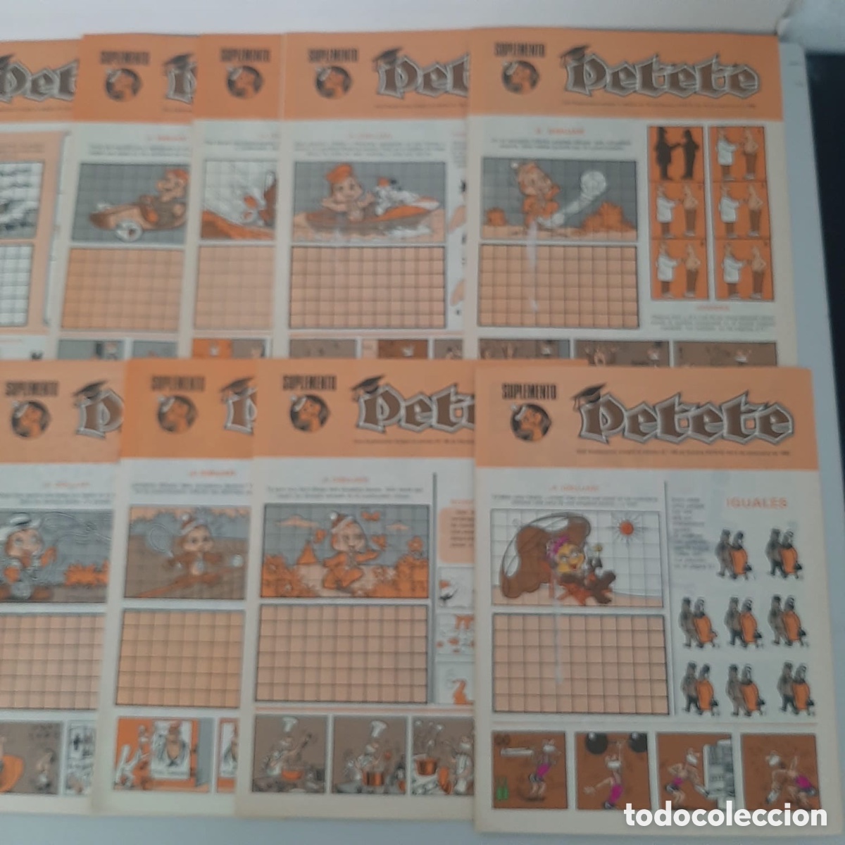 Tebeos: TEBEO. SUPLEMENTO. PETETE. 12 n&uacute;meros - Foto 2