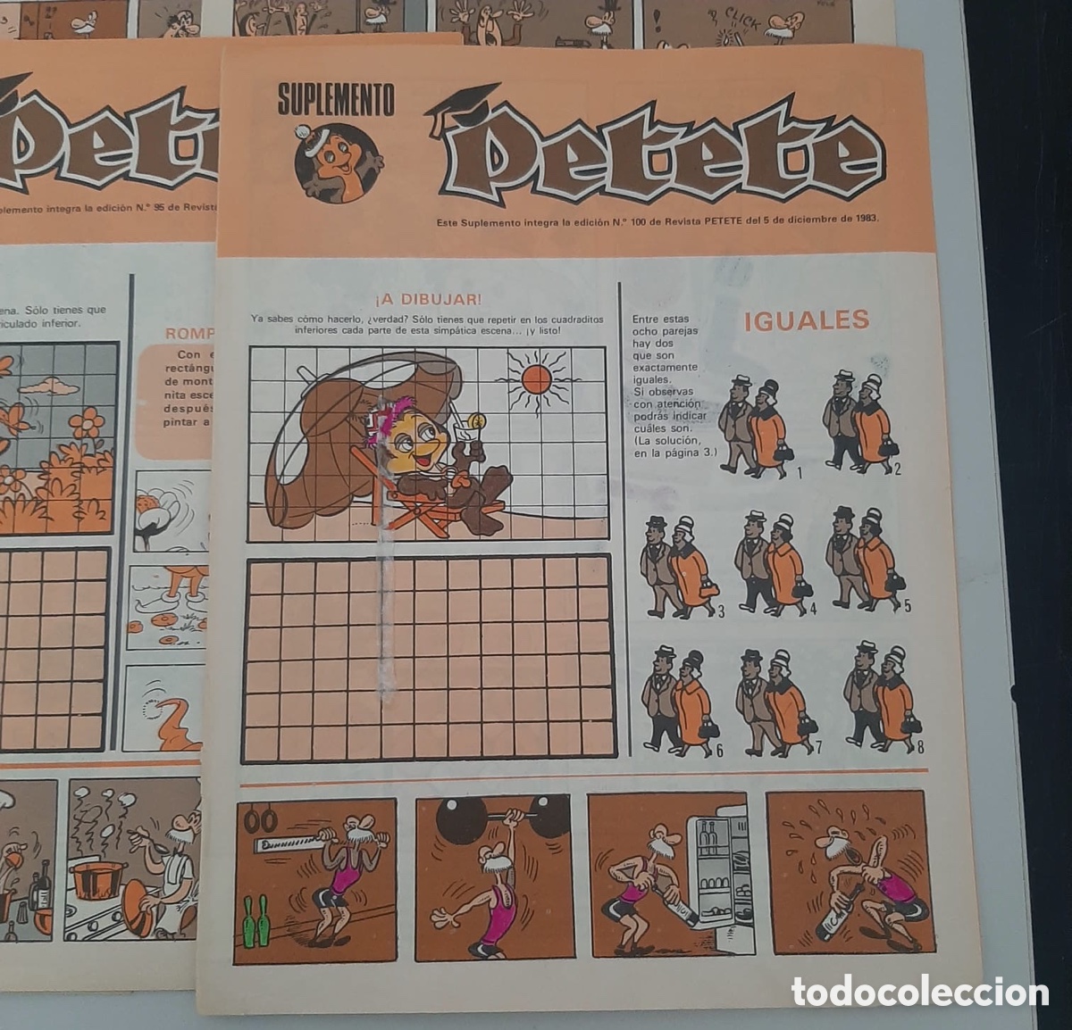 Tebeos: TEBEO. SUPLEMENTO. PETETE. 12 n&uacute;meros - Foto 3