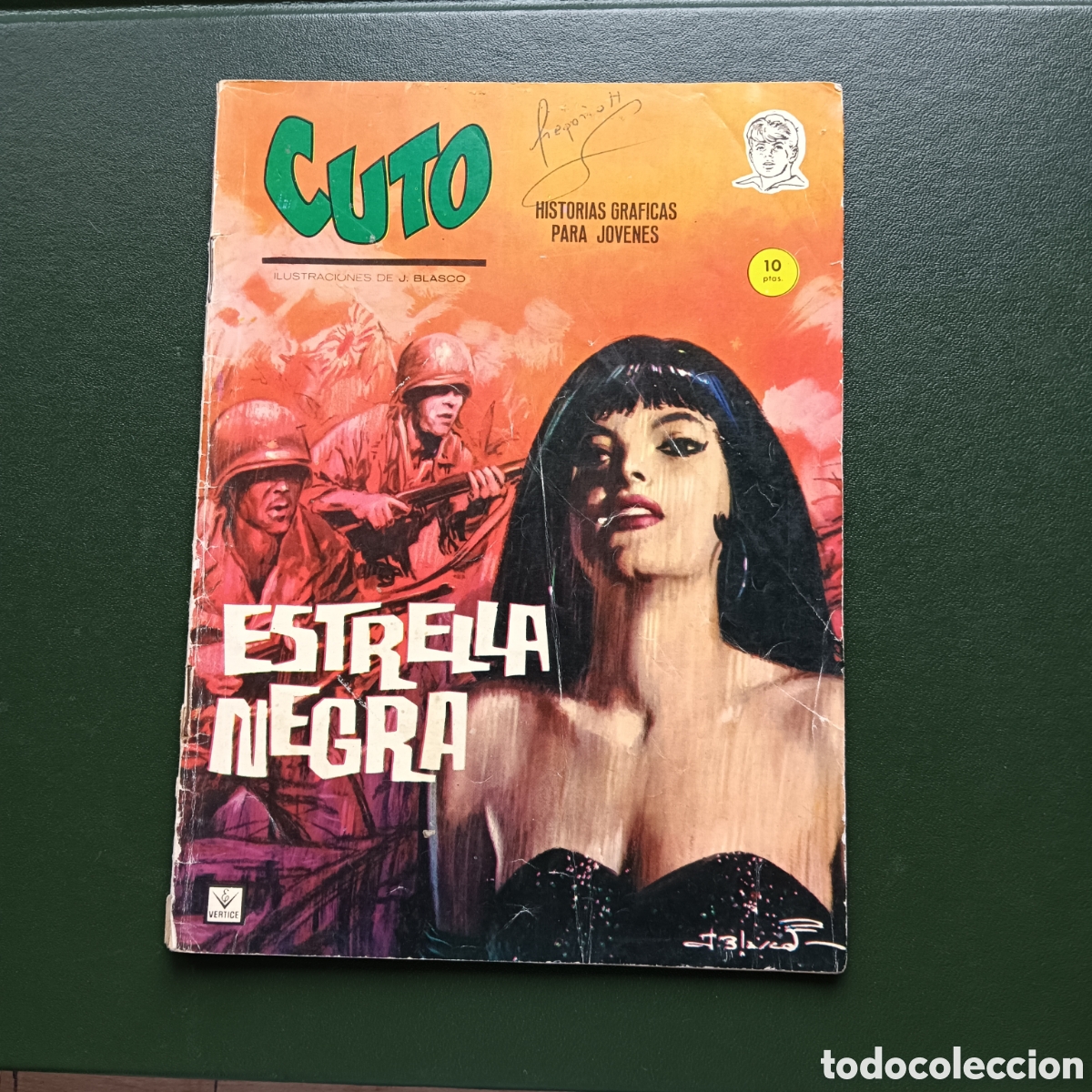 Tebeos: CUTO V&Eacute;RTICE N&Uacute;M-4 GRAPA EN BUEN ESTADO - Foto 1