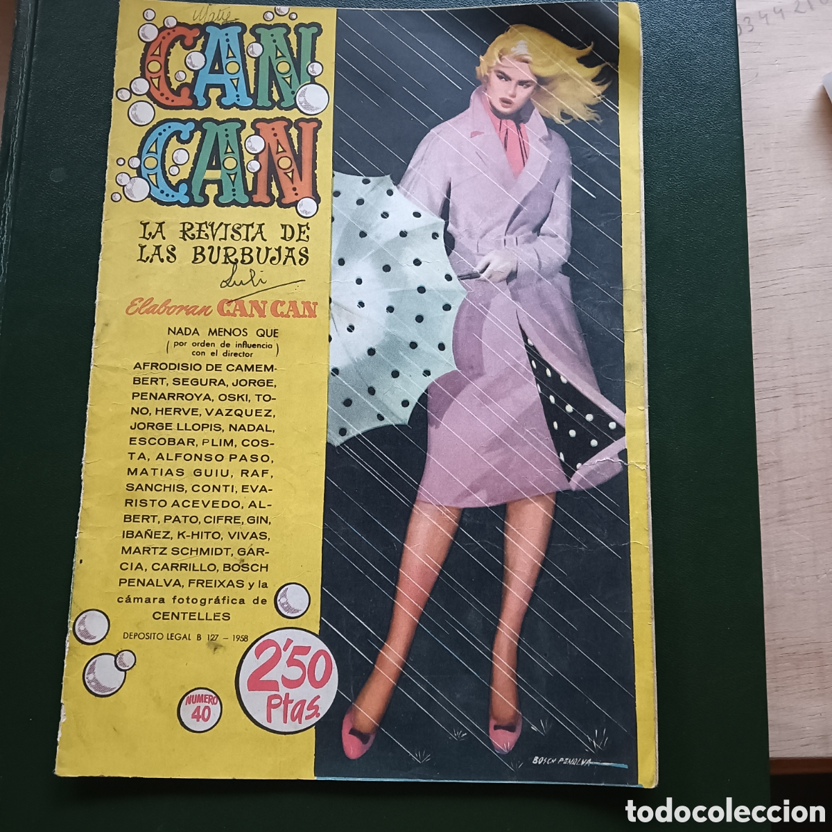 Tebeos: CAN -CAN LA REVISTA DE LAS BURBUJAS NUM 40 - Foto 1