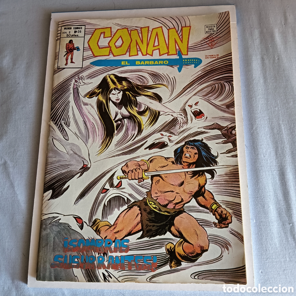 Tebeos: CONAN EL B&Aacute;RBARO V.2 N&Uacute;M-36 - Foto 1
