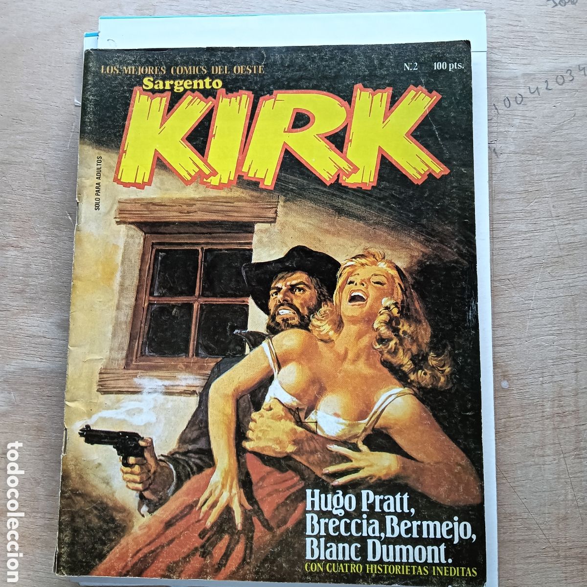 Tebeos: EL COMIC DE AVENTURA KIRK N&Uacute;M-2 EDITORIAL NORMA - Foto 1