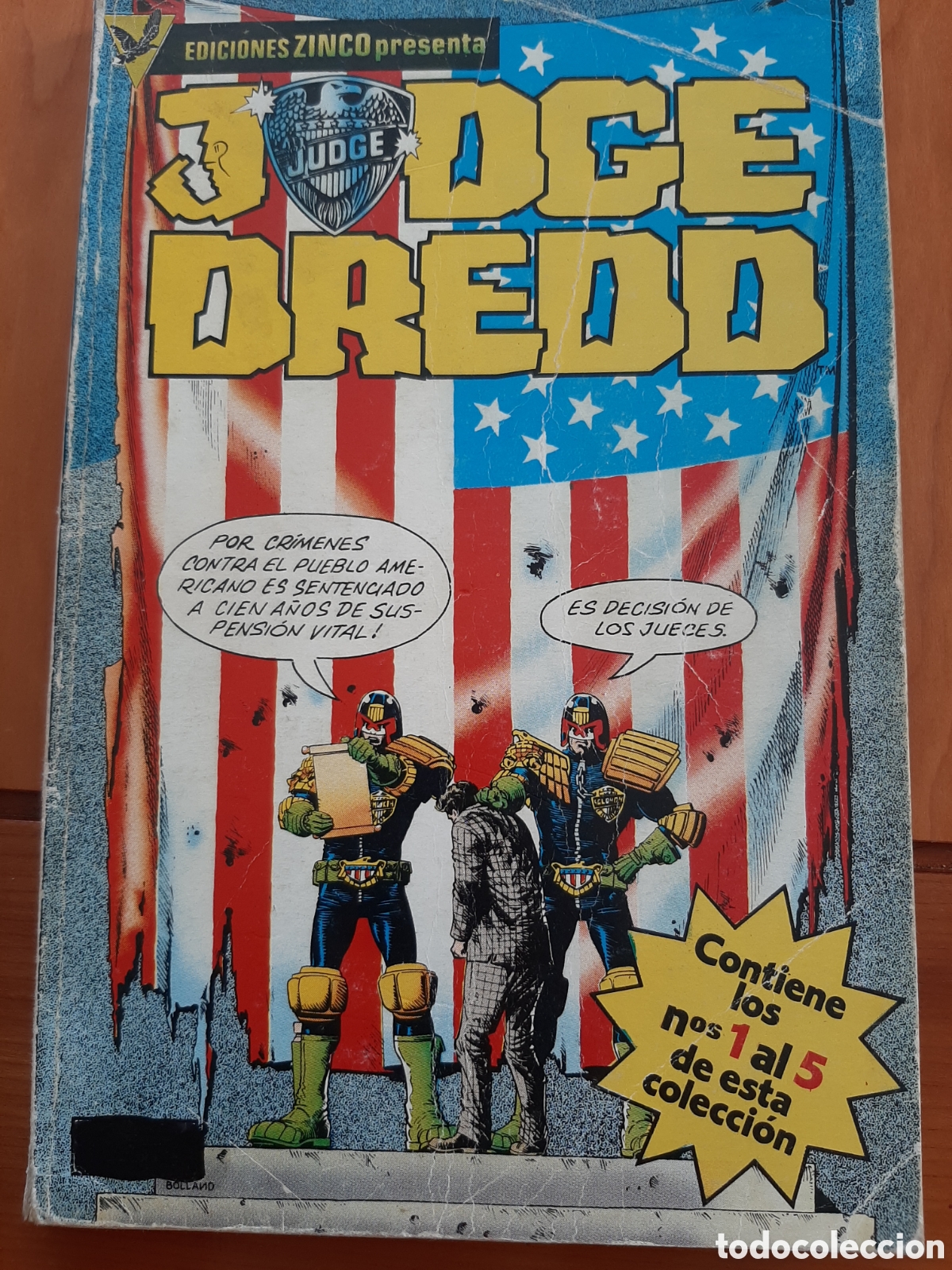 Tebeos: Judge Dredd n&uacute;meros 2, 3,4 y 5 - Foto 1