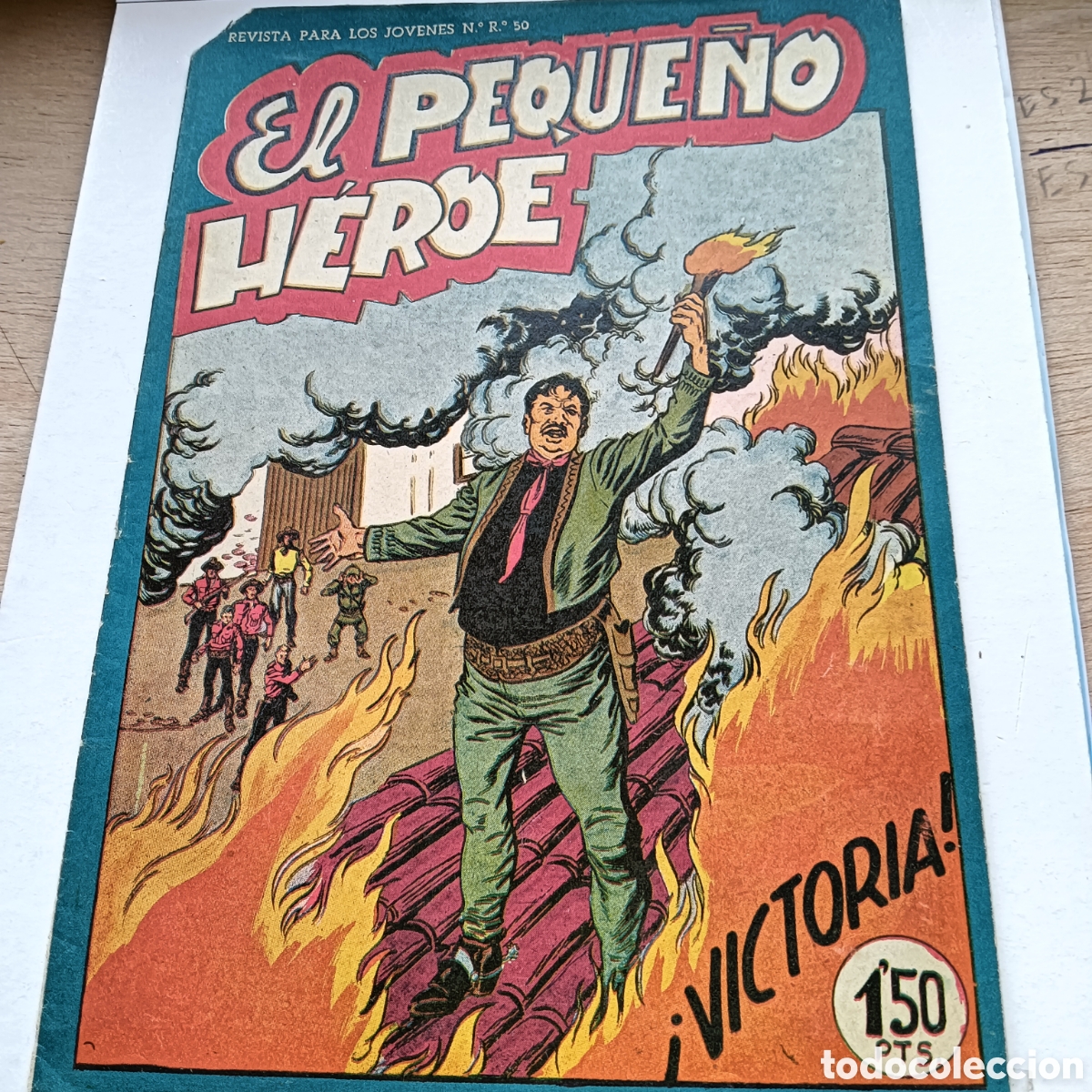 Tebeos: EL PEQUE&Ntilde;O HEROE N&Uacute;M-32 ORIGINAL EDITORIAL MAGA - Foto 1