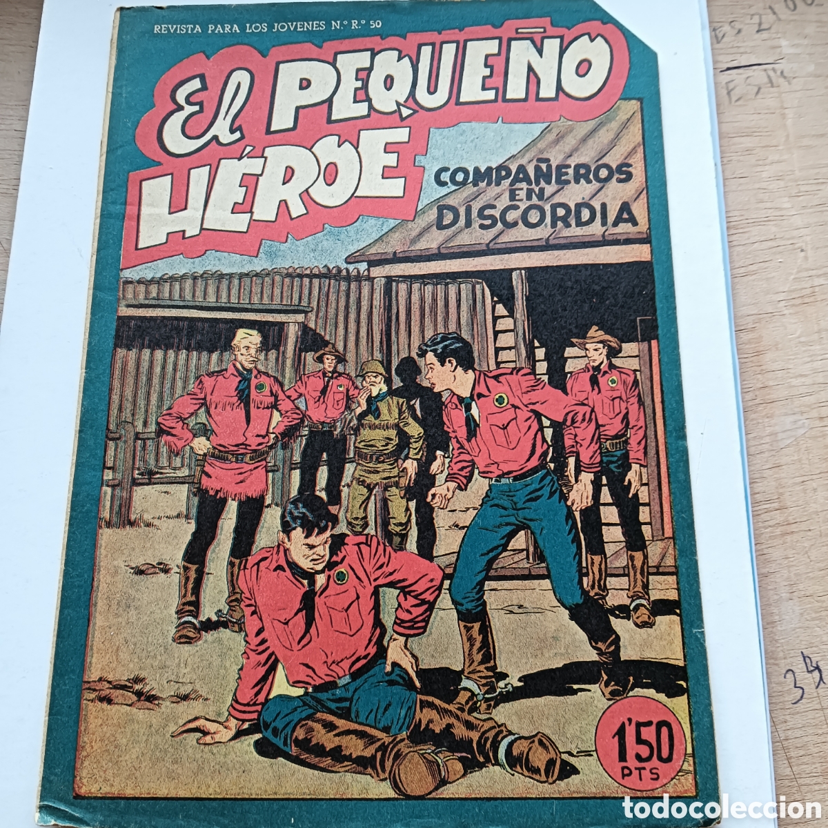 Tebeos: EL PEQUE&Ntilde;O H&Eacute;ROE N&Uacute;M-33 ORIGINAL EDITORIAL MAGA - Foto 1