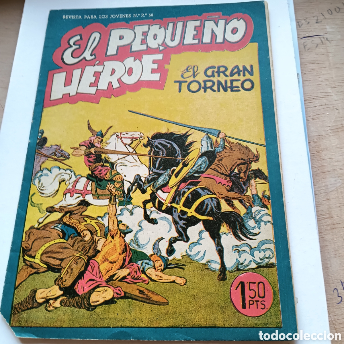 Tebeos: EL PEQUE&Ntilde;O HEROE N&Uacute;M-36 ORIGINAL EDITORIAL MAGA - Foto 1