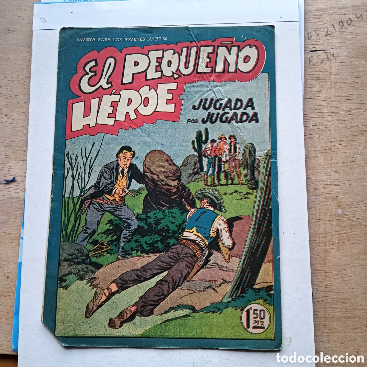Tebeos: EL PEQUE&Ntilde;O HEROE N&Uacute;M-26 ORIGINAL EDITORIAL MAGA - Foto 1