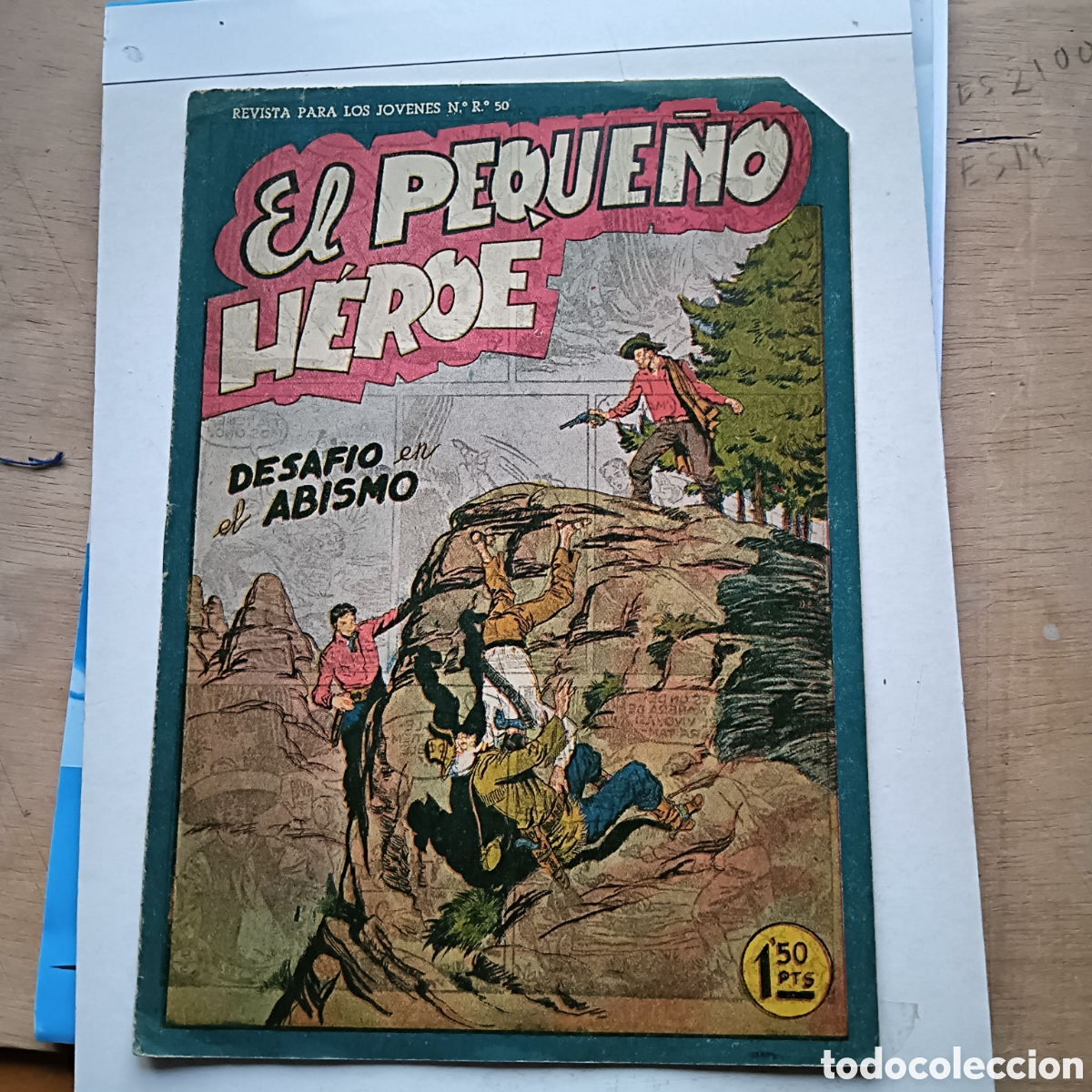 Tebeos: EL PEQUE&Ntilde;O HEROE N&Uacute;M-27 ORIGINAL EDITORIAL MAGA - Foto 1