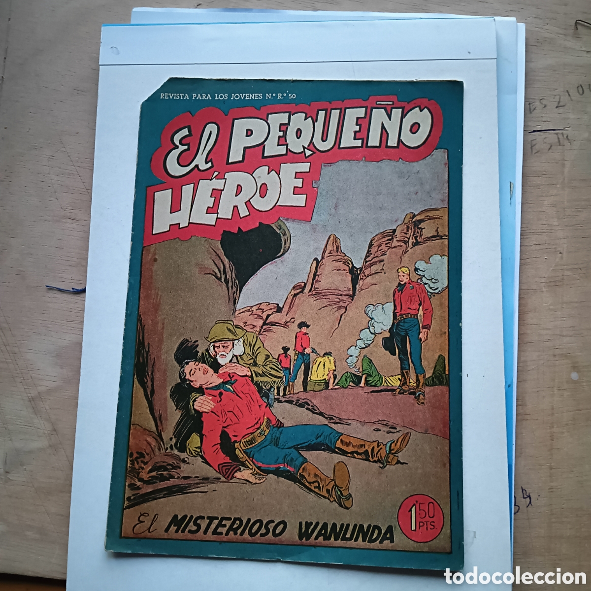 Tebeos: EL PEQUE&Ntilde;O HEROE N&Uacute;M-28 ORIGINAL EDITORIAL MAGA - Foto 1
