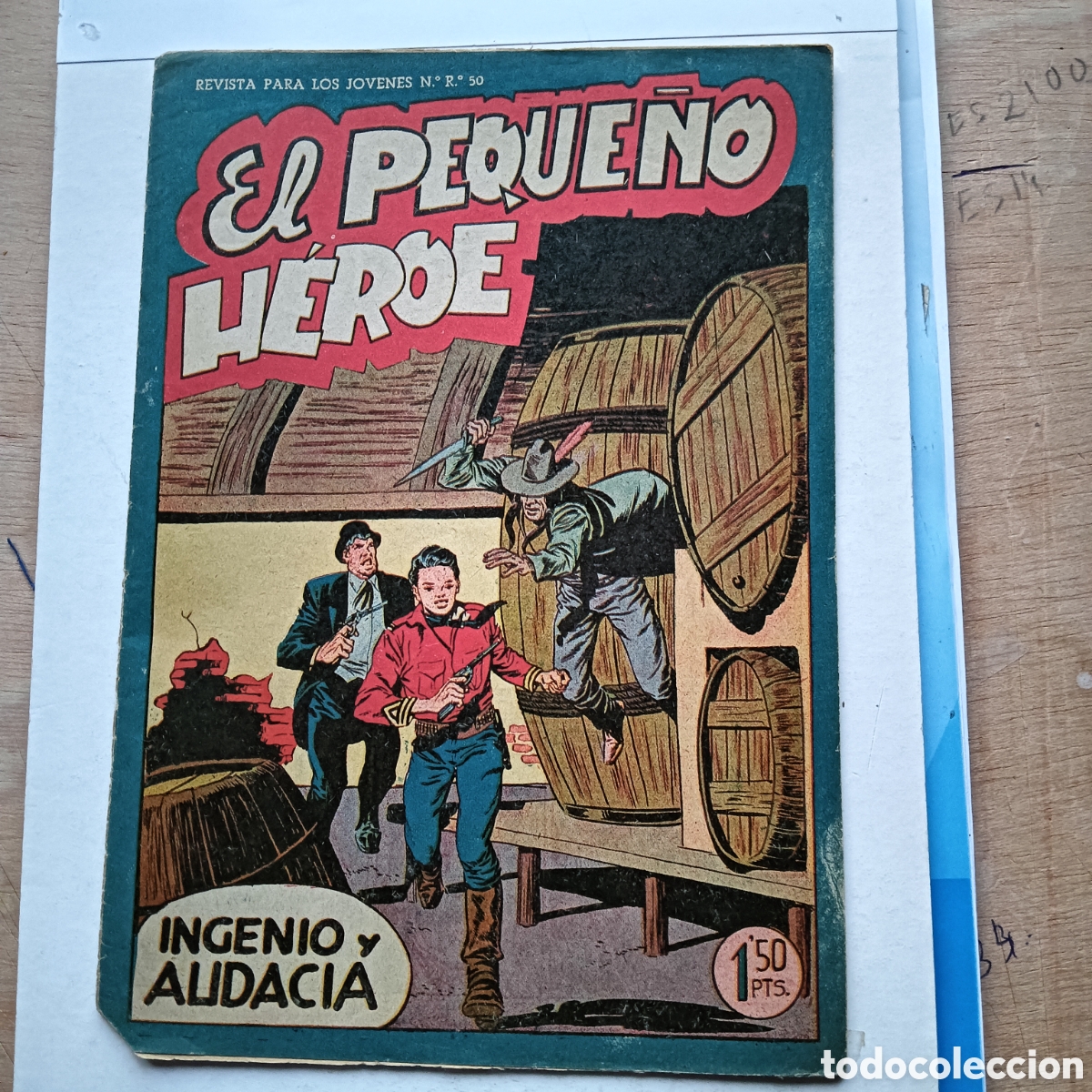 Tebeos: EL PEQUE&Ntilde;O HEROE N&Uacute;M-30. ORIGINAL EDITORIAL MAGA - Foto 1